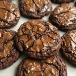 20 Minute Fudgy Chocolate Brownie Cookies