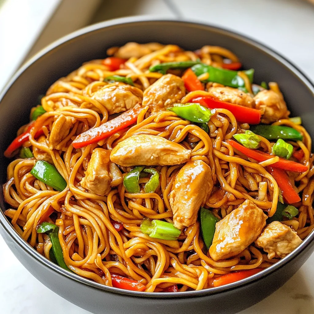 Chicken Lo Mein
