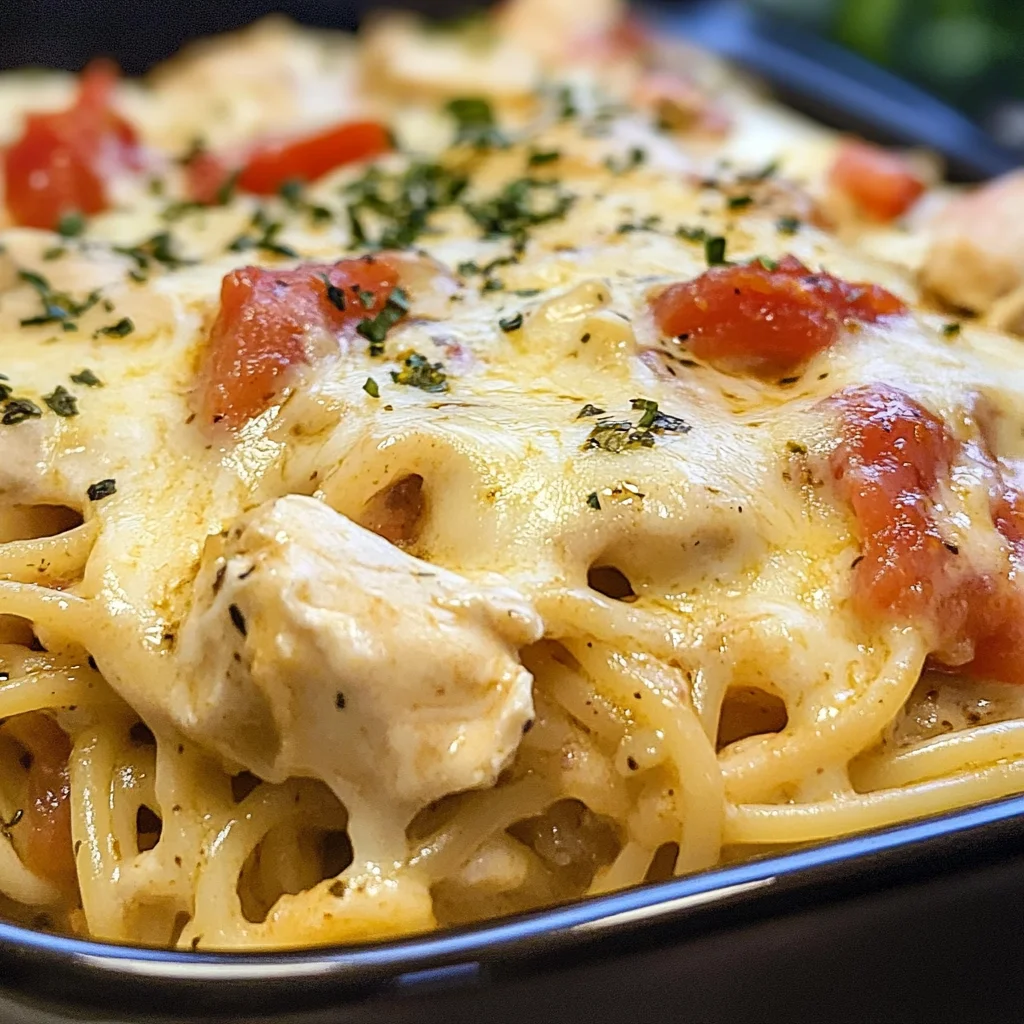 Chicken Spaghetti With Rotel