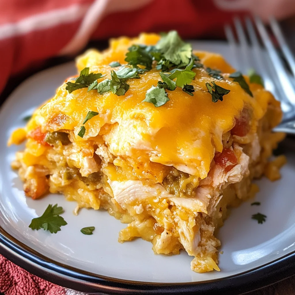 Chicken Tamale Casserole
