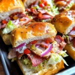Chopped Italian Hoagie Sliders