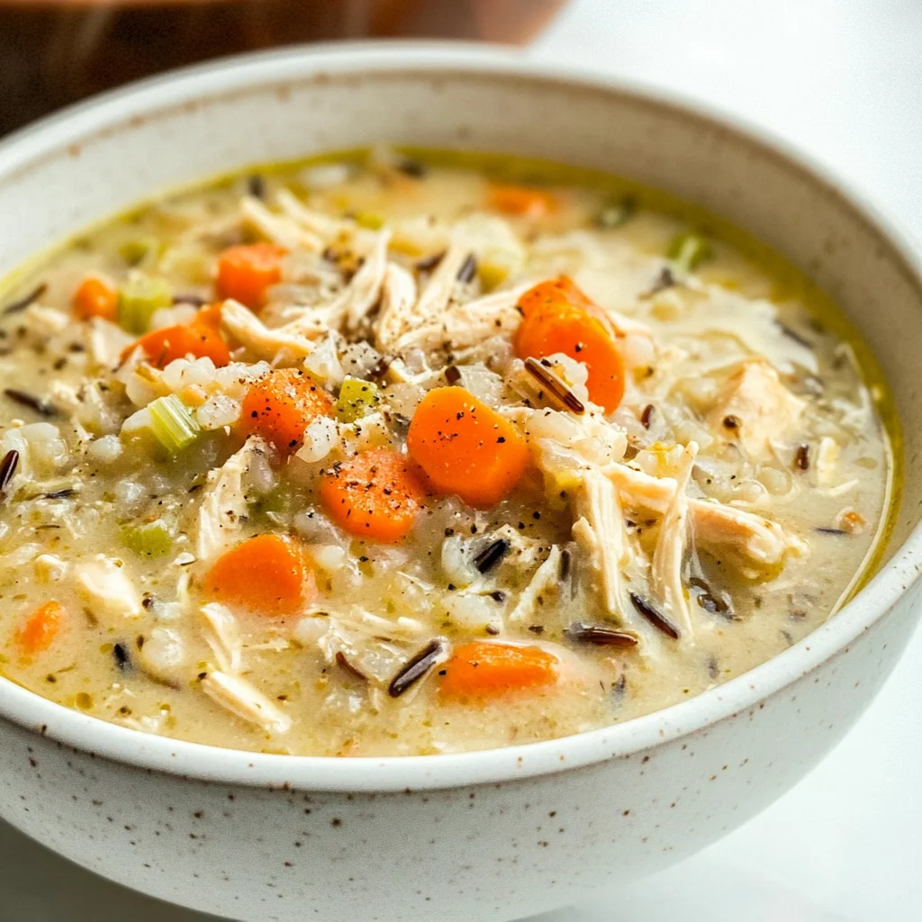 Cottage Cheese Crockpot Wild Rice Chicken Soup