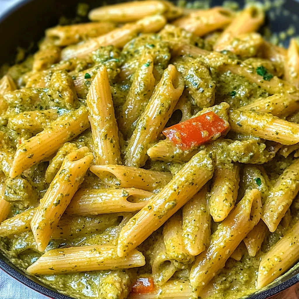 Creamy Pesto Sauce Pasta (Best Easy One Pot Recipe)