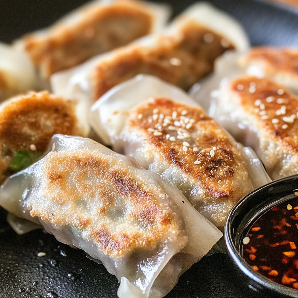 Crispy Rice Paper Dumplings Recipe (with Dipping Sauce!)
