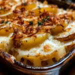French Onion Potato Bake