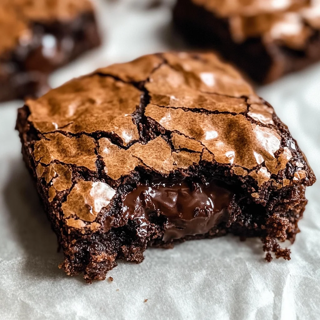 Fudgy Chewy Browkies (Brookies)