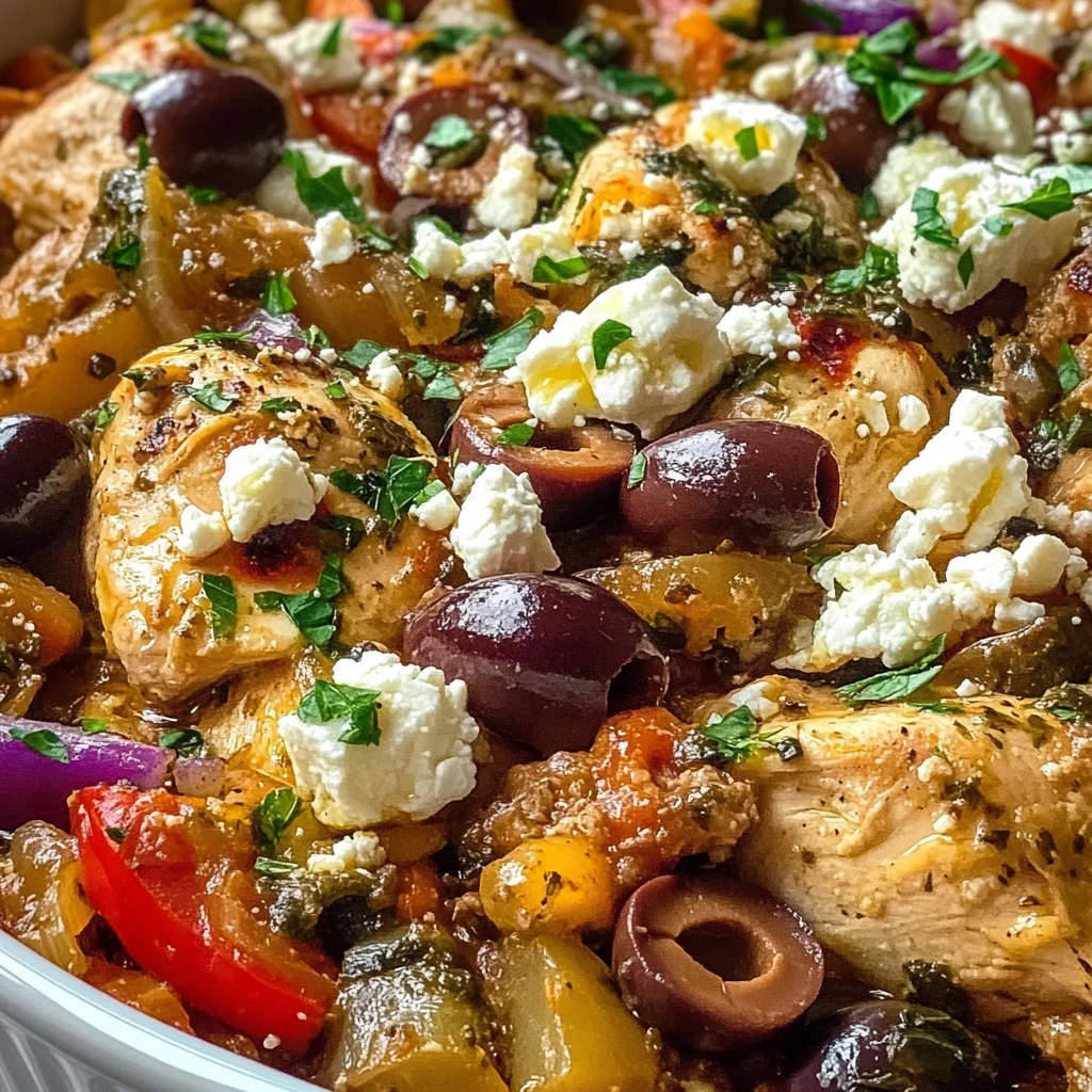 Greek Chicken Casserole