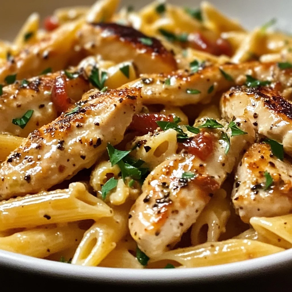 Honey Pepper Chicken Pasta Recipe
