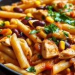 One Pan Southwest Chicken Alfredo