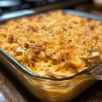 SPICY SOUTHERN CHEESY CHICKEN SPAGHETTI CASSEROLE