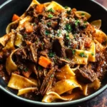 Slowly Braised Beef Short Rib Ragu