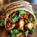 Sweet Chili Chicken Wraps: Easy 20-Minute Lunch or Dinner