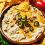 Viral High Protein Cottage Cheese Queso Dip Recipe