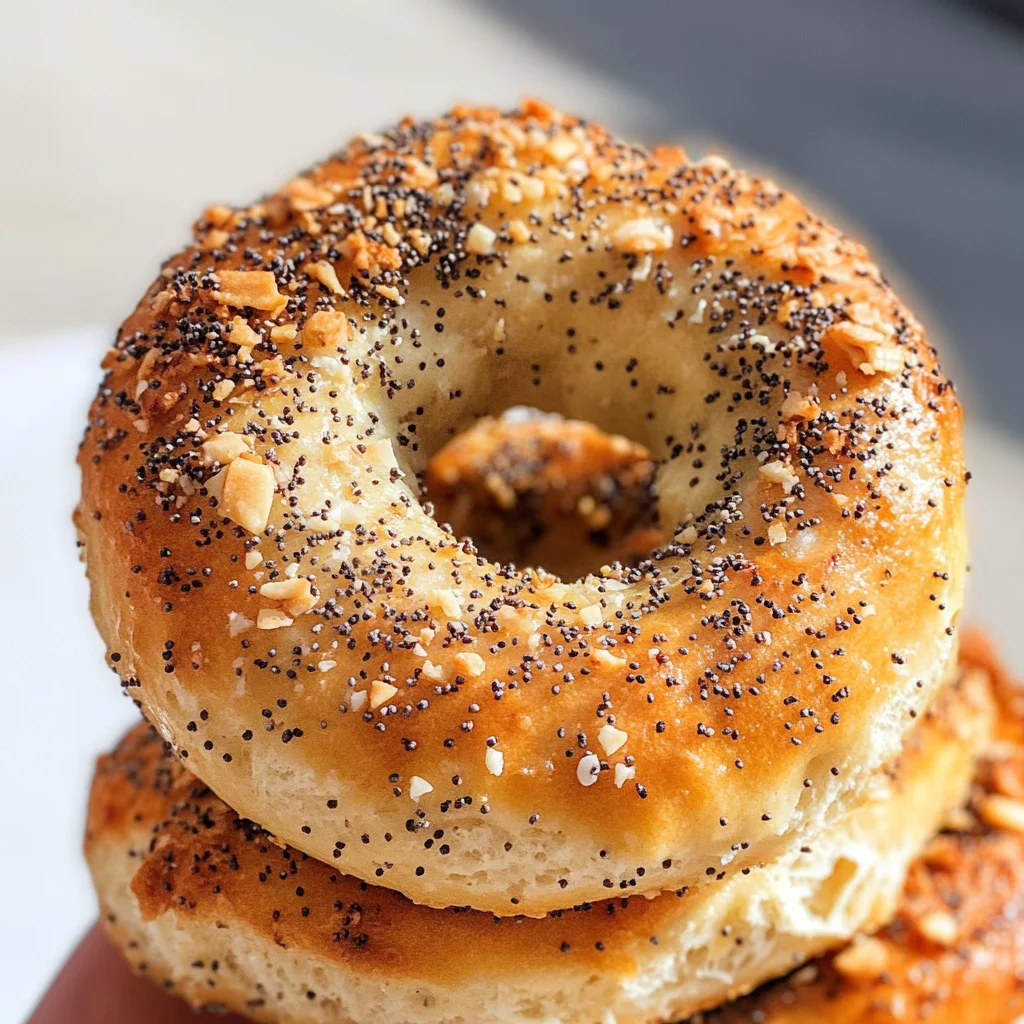 2 Ingredient Keto Cottage Cheese Bagels