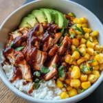 BBQ Chicken Cottage Cheese Bowl
