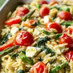 Baked Feta Orzo