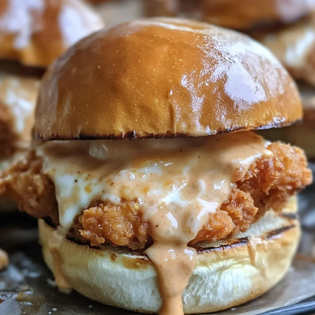 Bang Bang Chicken Sliders