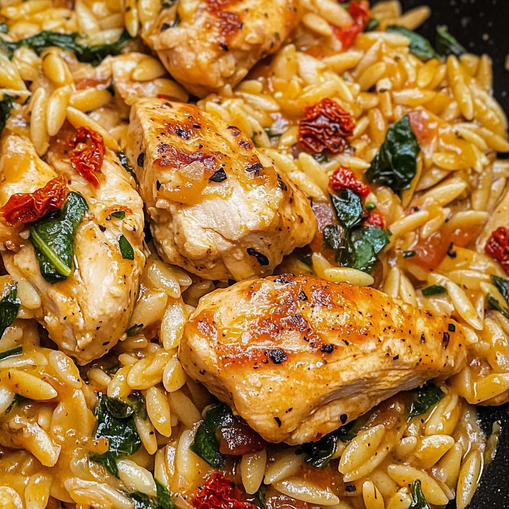 Cajun Chicken Orzo