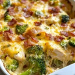 Chicken Bacon Ranch Casserole (Fast & Easy)