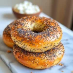 Cottage Cheese Bagels (Air Fryer or Oven!)