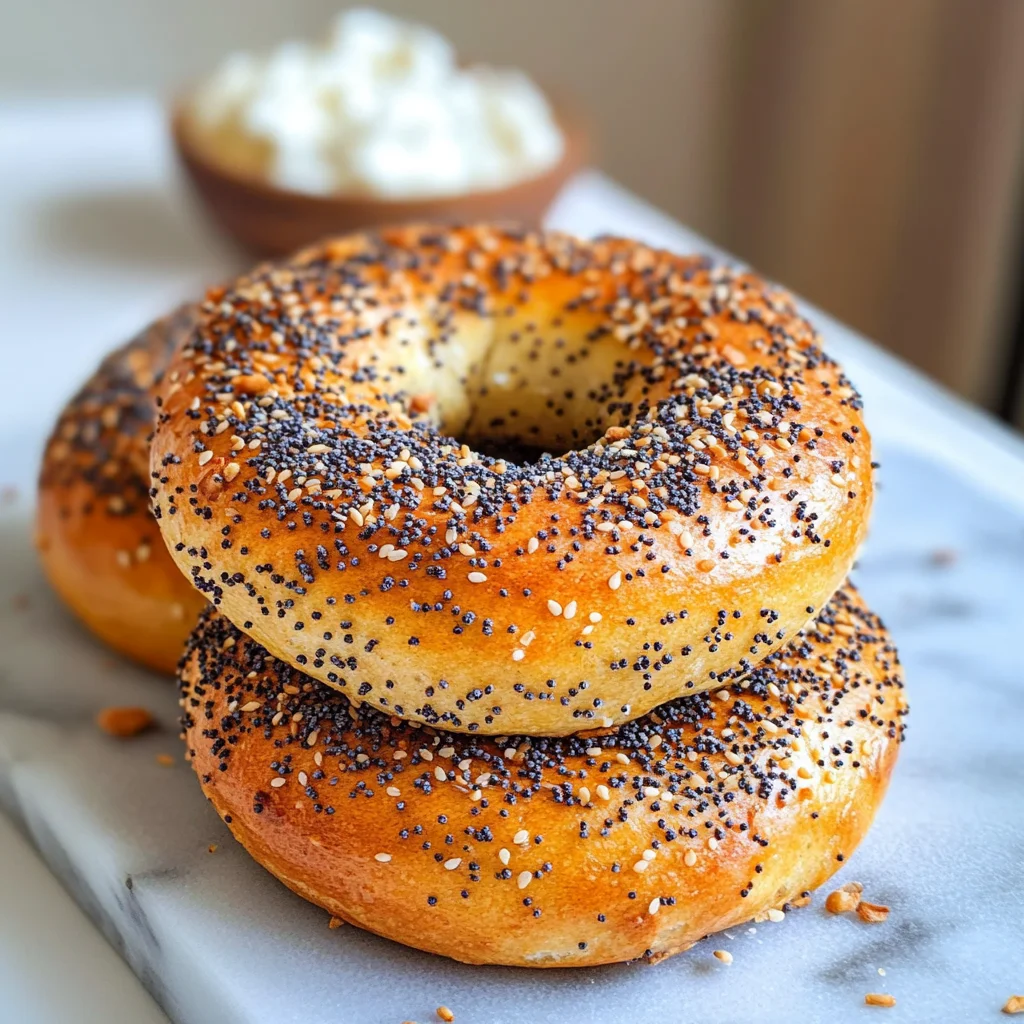 Cottage Cheese Bagels (Air Fryer or Oven!)