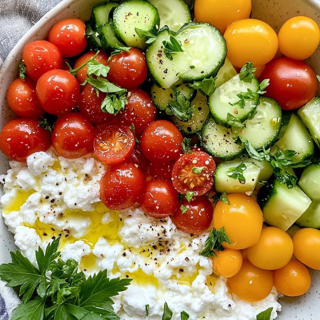 Cottage Cheese Macro Salad