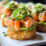 Crispy Rice Spicy Salmon
