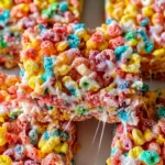 Fruity Pebbles Rice Krispie Treats