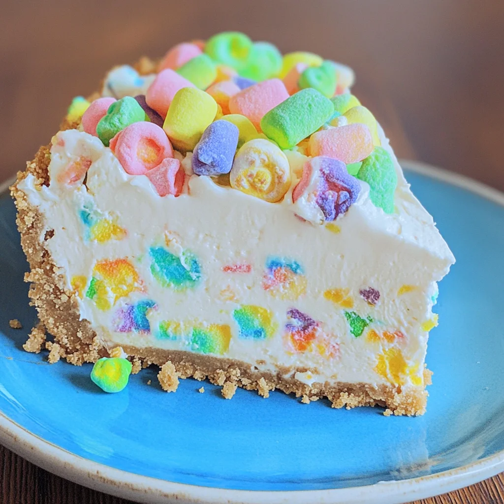 Lucky Charms Cheesecake