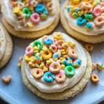Lucky Charms Frosted Sugar Cookies