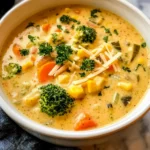 One Pot Creamy Vegetable Soup