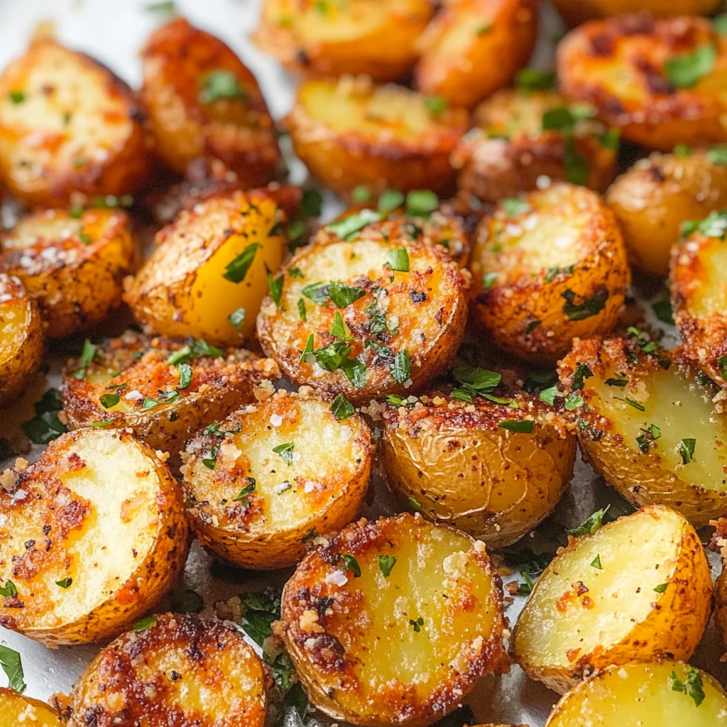 Parmesan Roasted Baby Potatoes