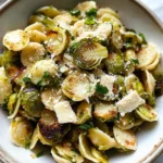 Roasted Brussels Sprout Pasta