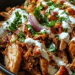 Slow Cooker Chicken Shawarma