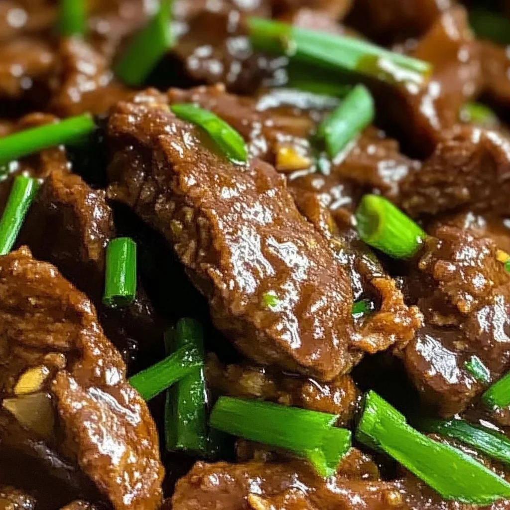 Slow Cooker Mongolian Beef