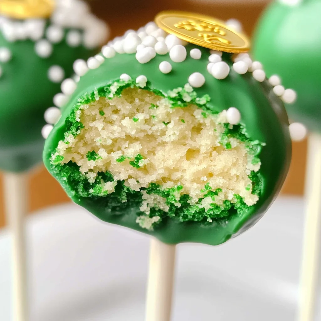 St. Patrick's Day Cake Pops