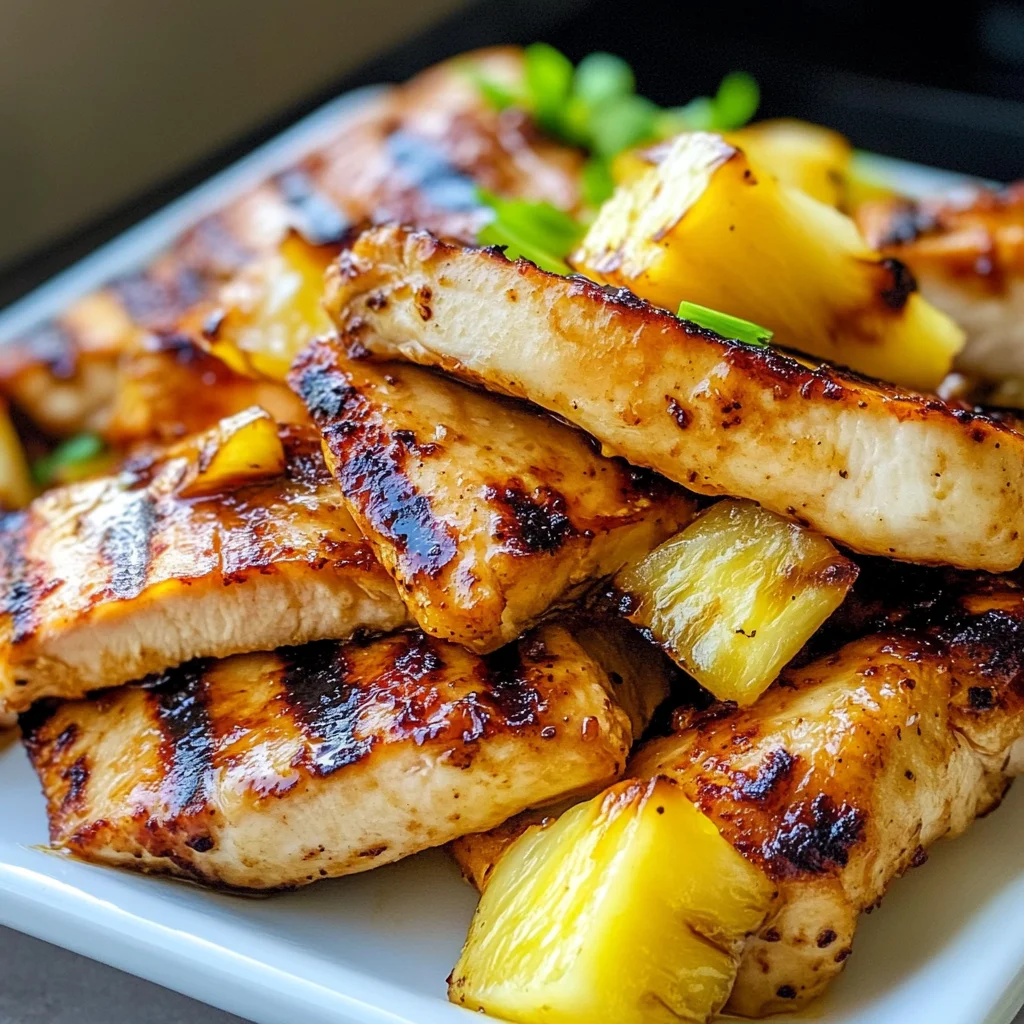 Aloha Grilled Pineapple Chicken