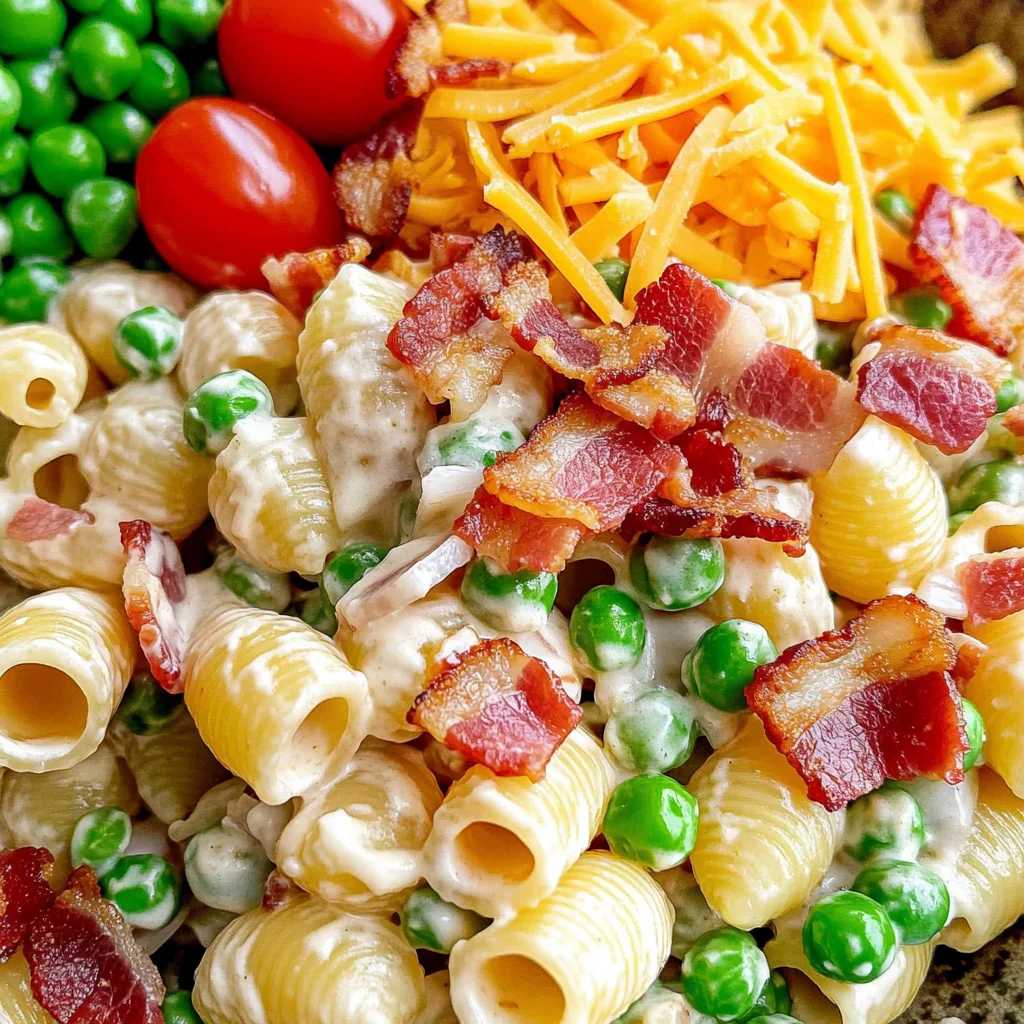 Bacon Ranch Pasta Salad