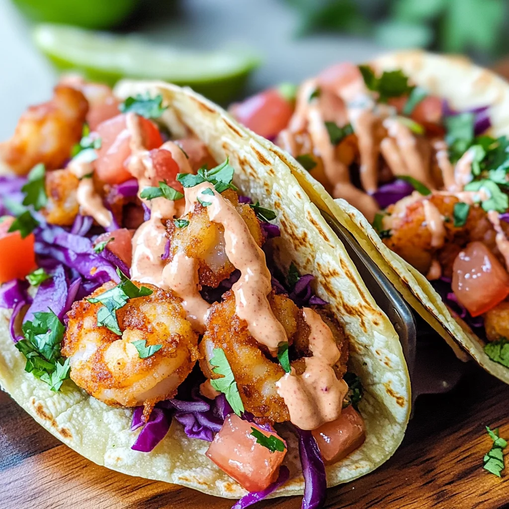 Bang Bang Shrimp Tacos (Dynamite Shrimp)