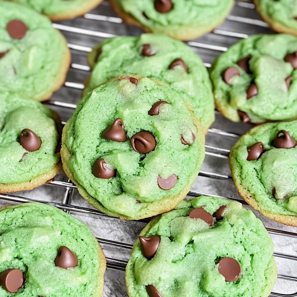 Better than Betty Crocker Mint Chocolate Chip Cookies Recipe