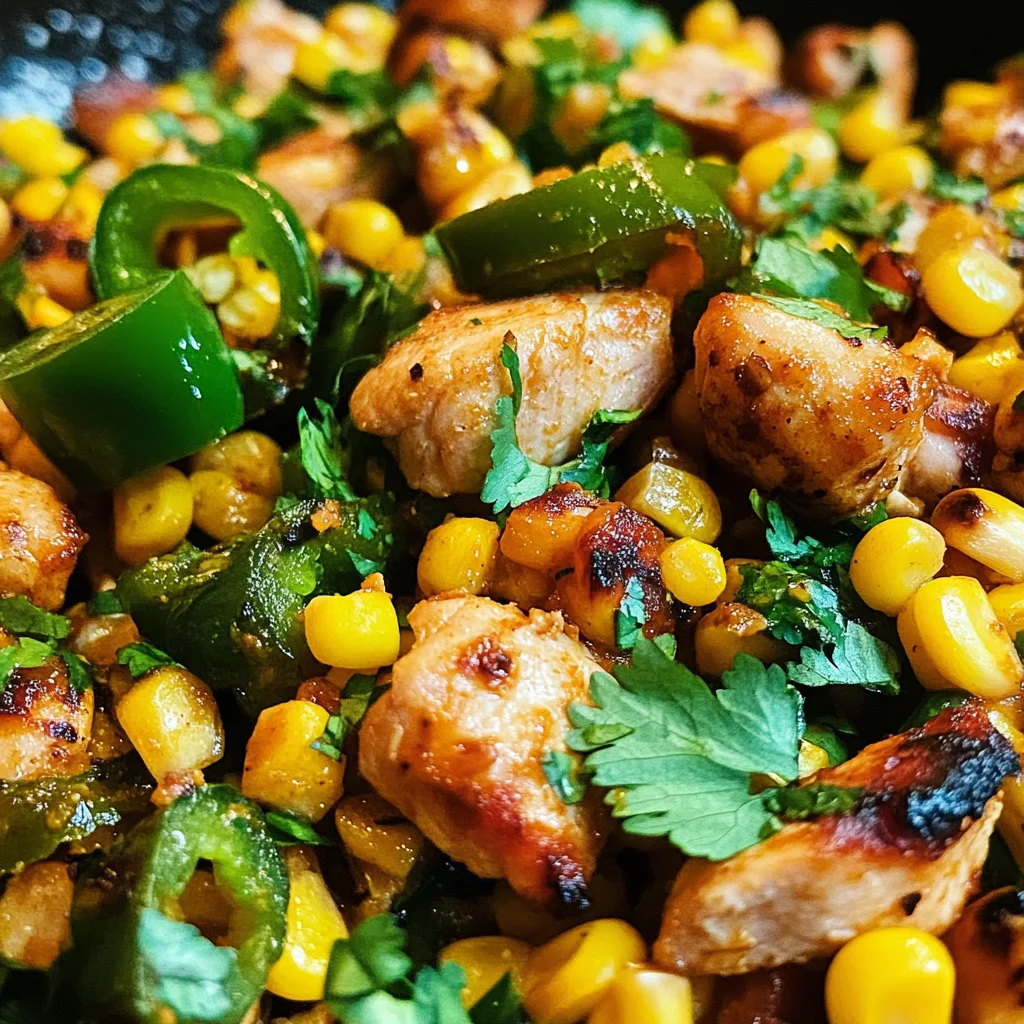 Blackstone Jalapeno Lime Chicken and Corn