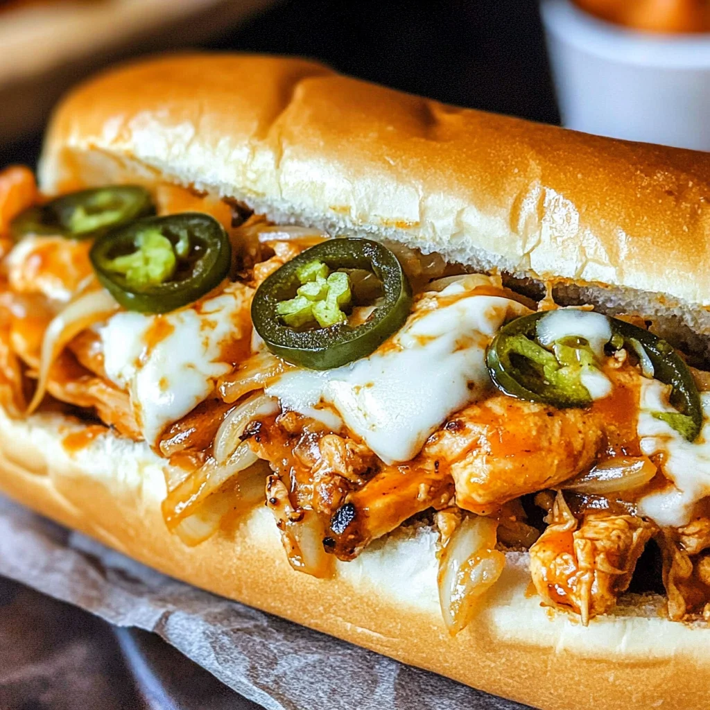 Buffalo Chicken Cheesesteak
