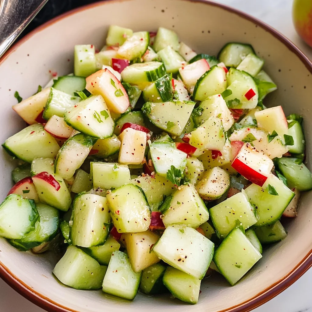 Cucumber Apple Salad