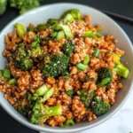 Firecracker Ground Chicken
