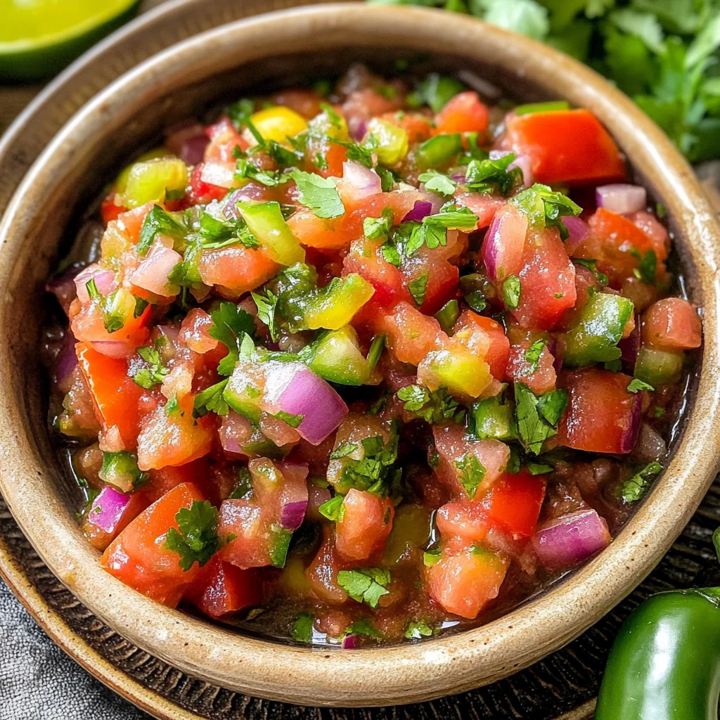 Fresh Garden Salsa