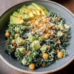 Happy Hormone Vegan Lemon Kale Caesar Salad
