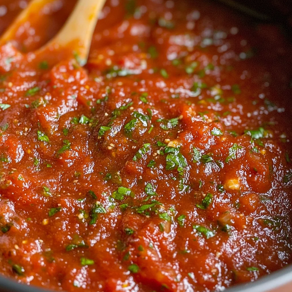 Homemade Marinara Sauce