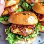 Honey Mustard Chicken BLT Sliders