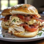 Kentucky Hot Brown Sliders