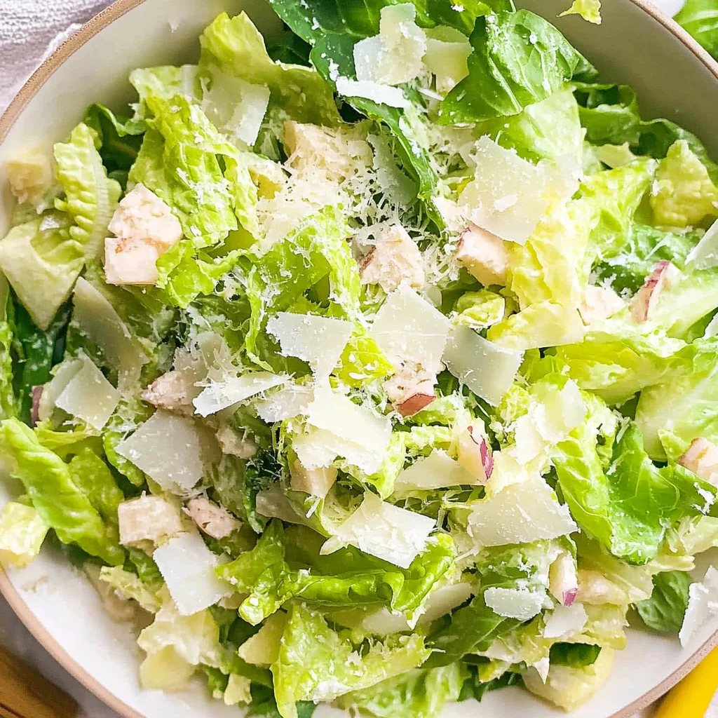 Lemon Parmesan Salad